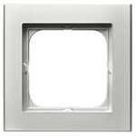 Ramka pojedyncza Ospel Sonata Białe Szkło Szronione