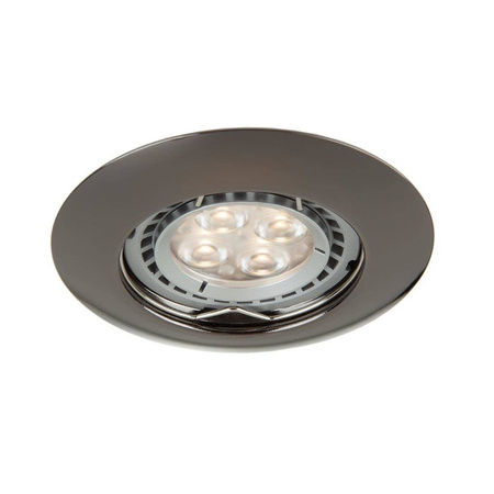 Oprawa OZZO DINA 111-GM okrągła stała metal grafit