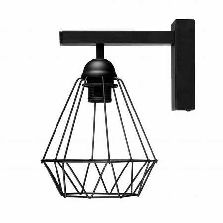 Kinkiet ścienny loft druciana DIAMENT