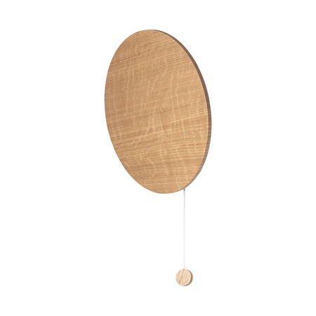 Nowodvorski Kinkiet z włącznikiem drewniany MINIMAL