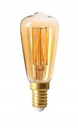 Żarówka dekoracyjna Led E14 ST38 4W 2700K amber