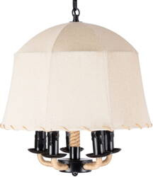 Lampa wisząca len boho natura Baloon