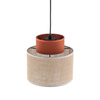 Lampa wisząca Duo JUTA Brown E27