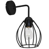 Kinkiet DON BLACK 1xE27 czarny
