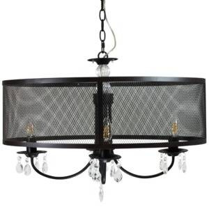 Lampa wisząca BRESSO-4 elipsa E14x4
