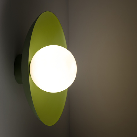 Tk Lighting SLATE PEAPOD GLASS kinkiet 1XG9