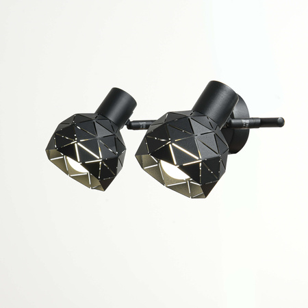 Lampa spot Reus 2xE14 czarna