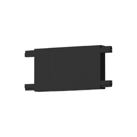 Slim Magnetic Track Czarny Łącznik Szyn Prosty