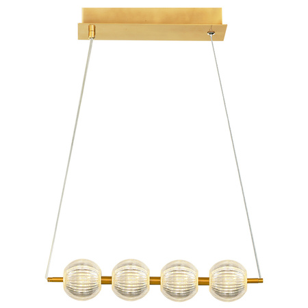 Light prestige Brillant 4 linia wisząca złota LP-3303/4L GD