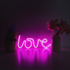 Dekoracja świetlna Neon LED "love", 34 x 12,5 cm