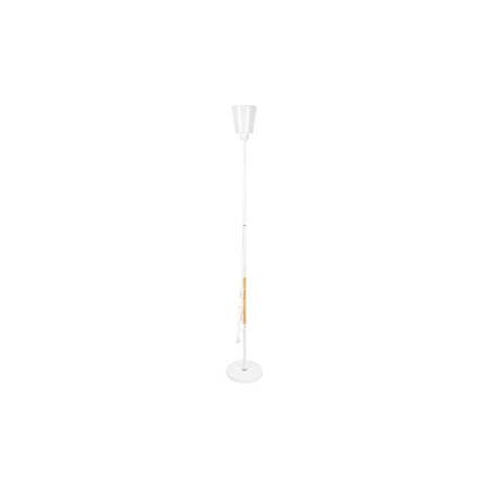 Lampa podłogowa Koko E27 145cm biała 