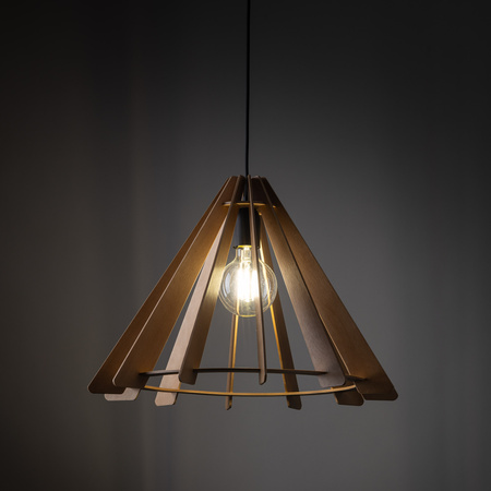 Lampa wisząca ERIS Wood 1xE27 M