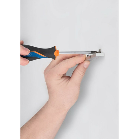 Kluś Mocownik PDS-STN-90G, biały, stal nierdzewna