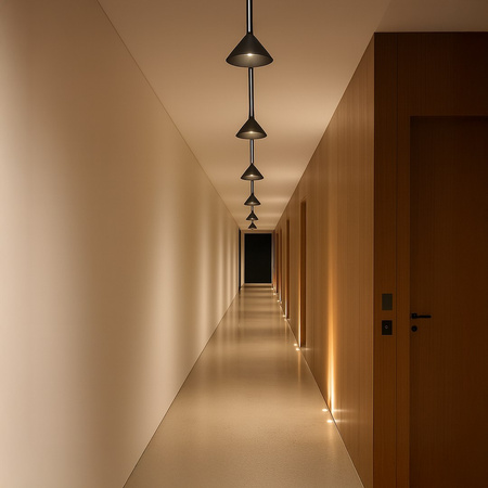 Magnetic track cone 5mm 7W 4000K