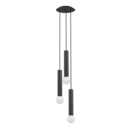 Nowodvorski Lampa wisząca czarna BATON
