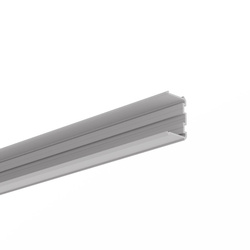 Kluś Listwa montażowa T-40, szary, PVC