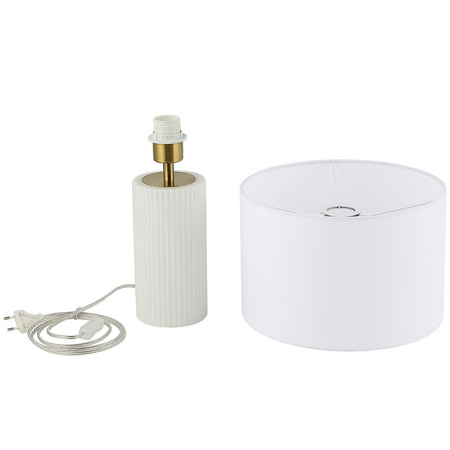 Light prestige Tokio lampa stołowa biała LP-787/1T biała