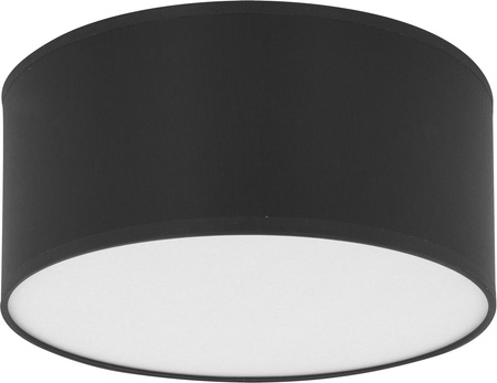 Lampa sufitowa RONDO Black 1xE27 300
