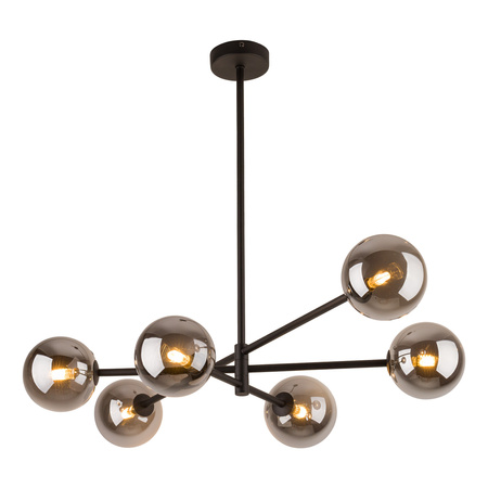 Lampa sufitowa SARIUS Black/Graphite 6xG9 wysoka
