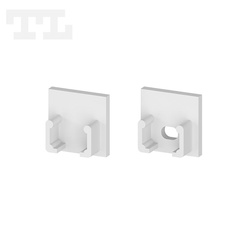 Komplet zaślepek bocznych białych P5-1 do osłonki C13 (1 szt. z otworem, 1 szt bez otworu) (nr kat 770506)