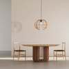 Lampa wisząca VENUS Wood 1xE27 M