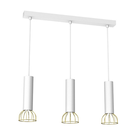Lampa wisząca DANTE White/Gold 3xGU10