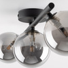 Lampa sufitowa ESTERA Black 3xG9