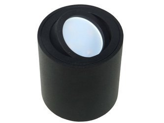 Oprawa sufitowa natynkowa czarna ruchoma aluminium