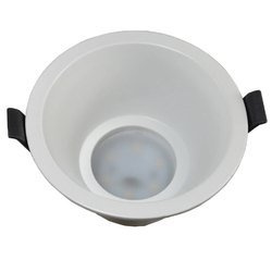 Oprawa sufitowa podtynkowa punktowa czarna biał