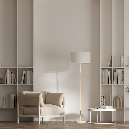Lampa stojąca Fogo 2xE27 biała LP-0304/2F WH