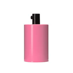 Oprawka metalowa do lampy E27 walec różowa