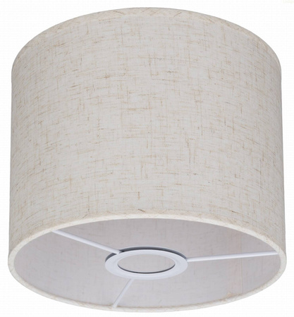 Abażur walec Classic lniany gwint E27