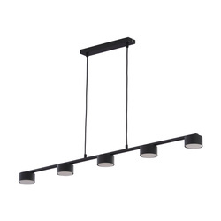Lampa wisząca DALLAS Black 5xGX53
