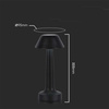 Lampka Biurkowa Nocna V-TAC 2W LED 23cm Ładowanie USB CCT Ściemnianie Czarna 