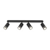 Lampa sufitowa JET Black 4xGU10