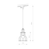 Nowodvorski Lampa wisząca PROFILE WORKSHOP 
