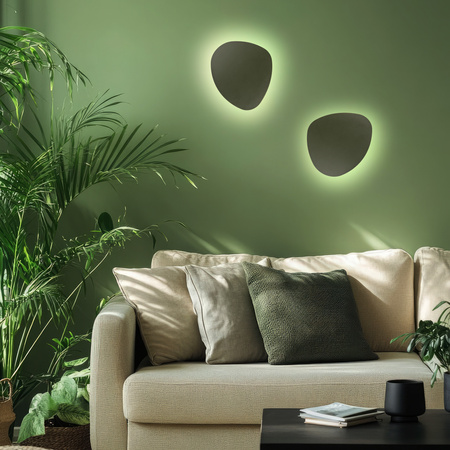 Tk Lighting STONE GREEN kinkiet 2xG9
