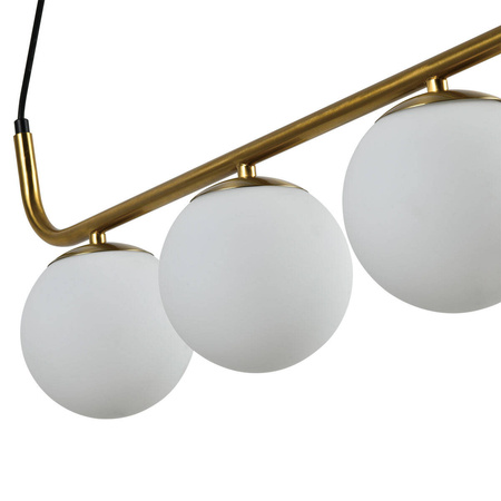 Light prestige Alisa wisząca 3 linia złota LP-005/3L GD