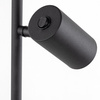  Lampa podłogowa TOP 3xGU10 Czarna
