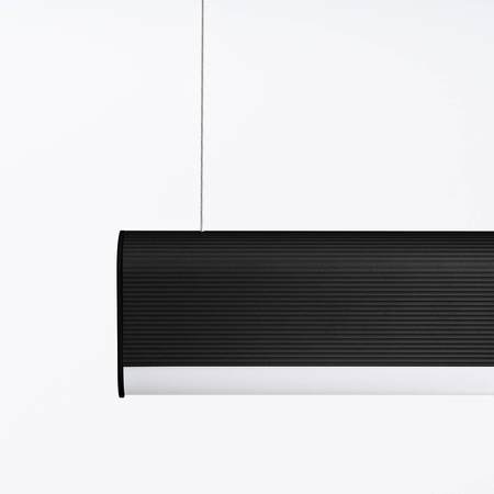 Lampa wisząca FARGE czarna LED 3000K