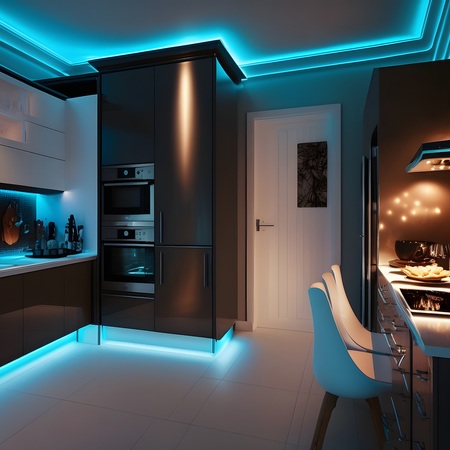 Zastaw taśma LED RGB 5m ze sterownikiem i pilotem