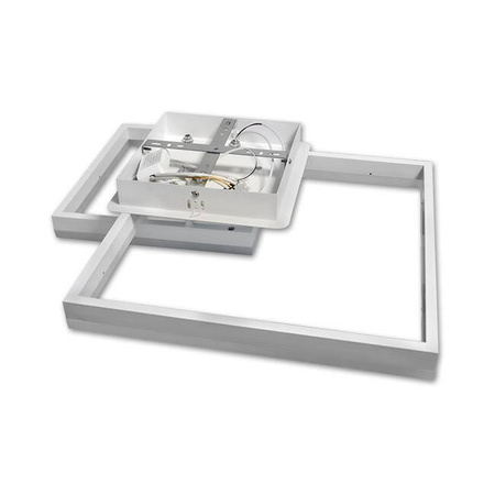 Plafon lampa LED Galaxis Herkules 70W 54x54x13cm kwadratowy biały + pilot