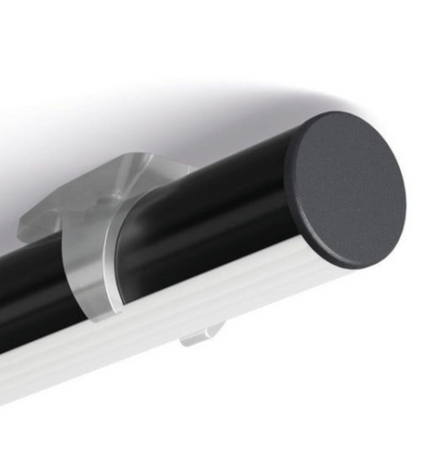 Zaślepka końcowa OLEK-LUK C24204C07 czarna KLUŚ