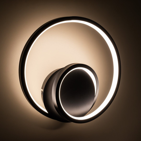 Kinkiet LUCERO BLACK 13W LED