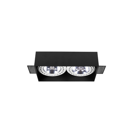 Nowodvorski Lampa punktowa podtynkowa czarna MOD PLUS 
