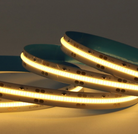 Taśma LED COB 12V 10W/1m linia świetlna zimna 6000K rolka 5m