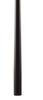 Nowoczesna lampa wisząca Piano czarna 1 xG9