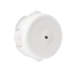 Puszka instalacyjna ceramiczna biała natynkowa