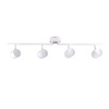 Lampa ścienno-sufitowa ruchoma LED RAWI 4 Biała 3000K