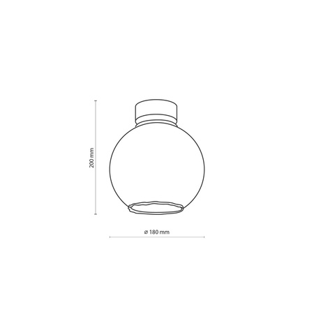 Kinkiet DEVI Transparent 1xE27